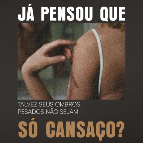 Já pensou que talvez seus ombros pesados não sejam só cansaço?